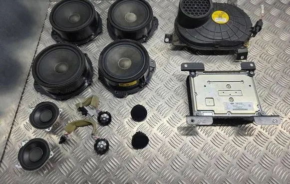 Jaguar XF X260 Audio system kit GX6319C164SE H11S0400 GX7318808AC