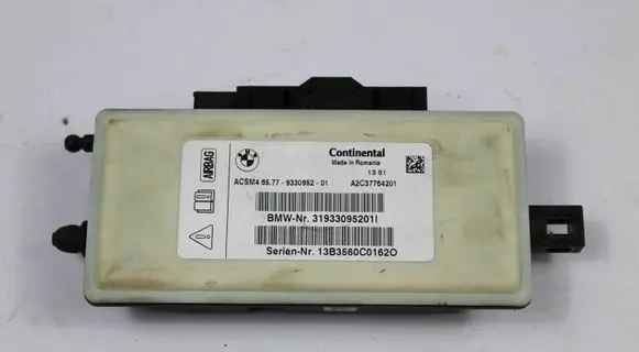 BMW 5 F10 F11 Airbag control unit/module 319330952011 9330952 13B3560C01620