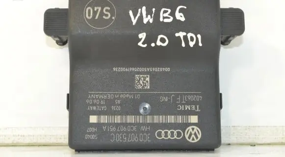 Volkswagen PASSAT B6 Other control units/modules 3C0907951A 3C0907530C 402063