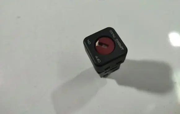 Peugeot 207 Passenger airbag on/off switch 