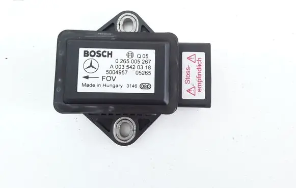Mercedes-Benz E W211 ESP acceleration yaw rate sensor A0035420318 0265005267
