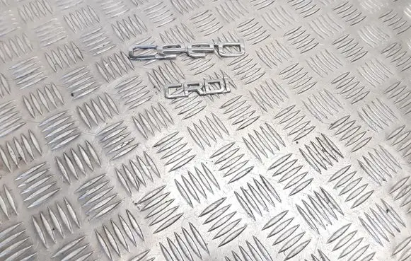 KIA Ceed Rear loading door model letters 
