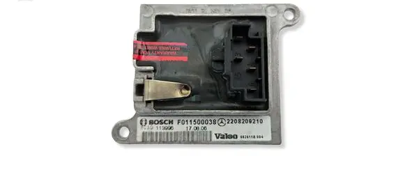 Mercedes-Benz ML W163 Heater blower motor/fan resistor 2208209210 F011500038 803G113996