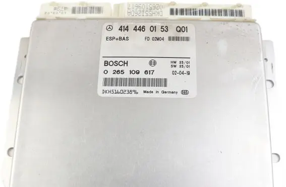 Mercedes-Benz Vaneo W414 ESP (stability system) control unit 4144460153 DKH516023896 0265109617