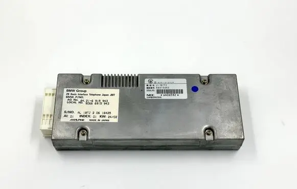 BMW 7 E65 E66 Bluetooth control unit module 84216915943 90666915943 6915943