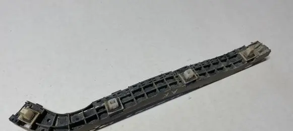 Honda CR-V Bumper support mounting bracket corner 