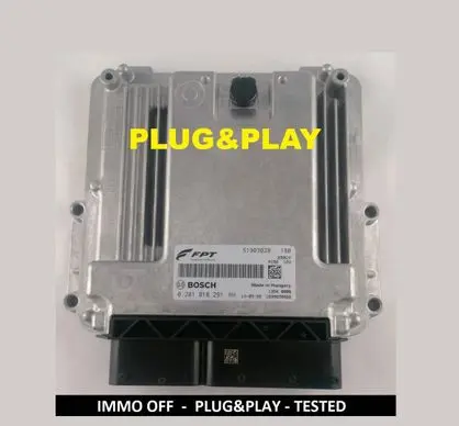Fiat Ducato Engine control unit/module ECU 51903028 0281018291