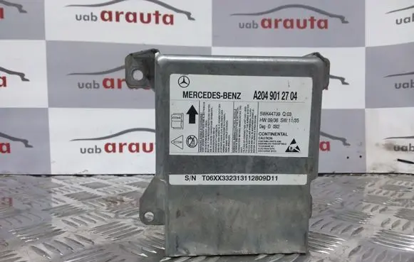Mercedes-Benz C W204 Airbag control unit/module A2049012704