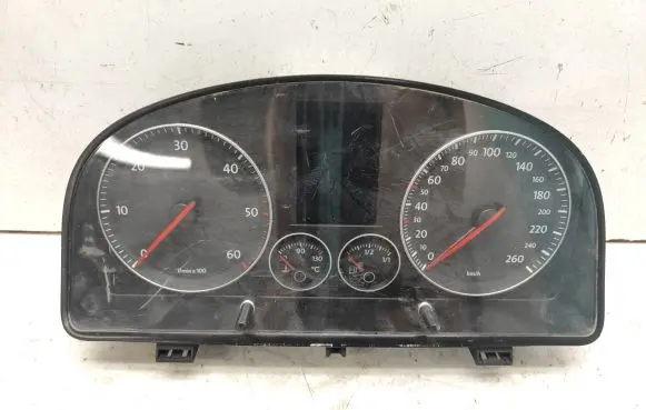 Volkswagen Touran I Speedometer (instrument cluster) 1T0920872A 110080218