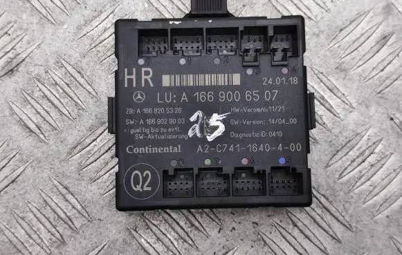 Mercedes-Benz GLE (W166 - C292) Door control unit/module A1669006507