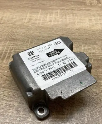 Opel Zafira A Airbag control unit/module 09229303