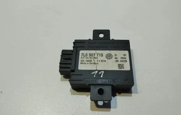 Volkswagen Touareg I Alarm control unit/module 7L0907719 510190351