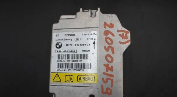 BMW 3 E90 E91 Airbag control unit/module 9134280 0285010064 K070341