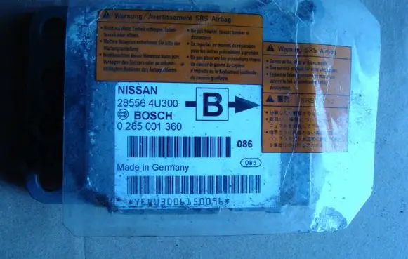 Nissan Almera N16 Airbag control unit/module 285564U300 0285001360