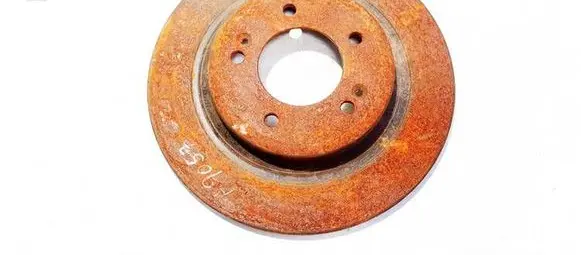 KIA Optima Rear brake disc neventiliuojamas