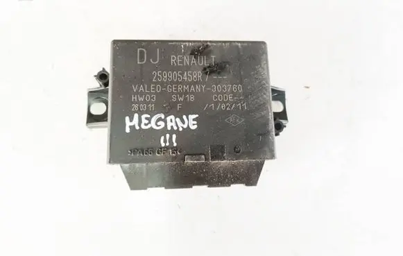 Renault Megane III Parking PDC control unit/module 259905458R 303760