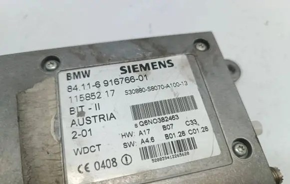 BMW 5 E39 Bluetooth control unit module 6916766 84116916766