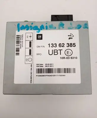 Opel Insignia A Other control units/modules 13362385 10R036310 23022011