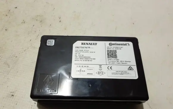 Renault Megane IV GPS navigation control unit/module 282755767R