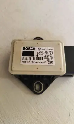 Citroen C4 Grand Picasso ESP acceleration yaw rate sensor 9663138180 0265005715