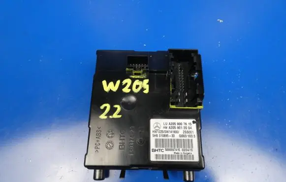 Mercedes-Benz C W205 Air conditioning/heating control unit A2059007615 A2059012004 5HB01089533