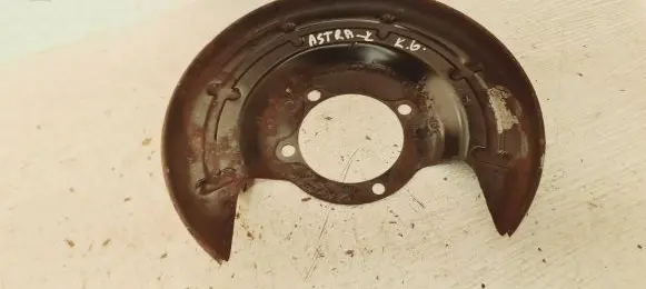 Opel Astra K Rear brake disc plate dust cover 13362352