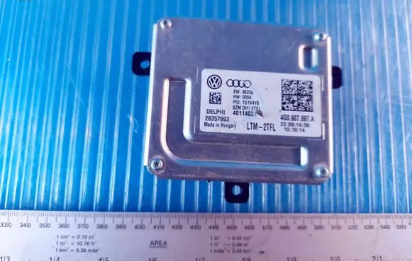 Volkswagen PASSAT B8 Headlight ballast module Xenon 4G0907697A