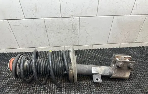 Front shock absorber with coil spring