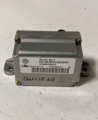 Audi TT Mk1 ESP acceleration yaw rate sensor 7E0907652A 448801001021 10098503034