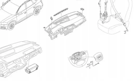 Volkswagen Golf V Airbag set PART1749
