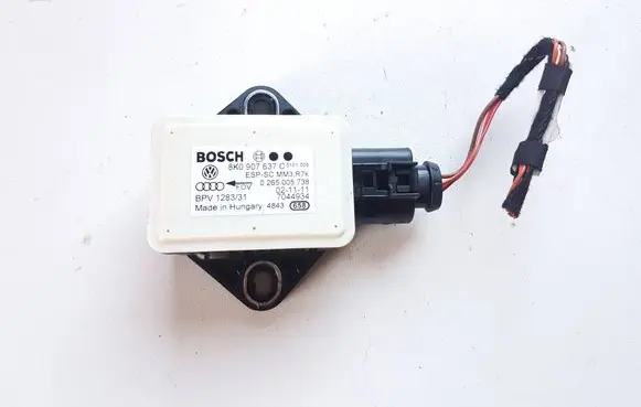 Audi Q5 SQ5 ESP acceleration yaw rate sensor 8K0907637C 0265005738
