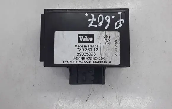 Peugeot 607 Other control units/modules 9649992580 89035093 73936312
