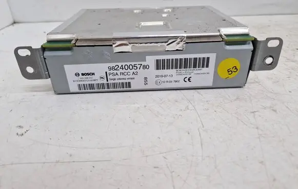 Peugeot Rifter Radio/CD/DVD/GPS head unit 9824005780 20180713 7503900237