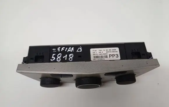 Opel Zafira B Climate control unit 13250621 0AM7508C68 901513640003
