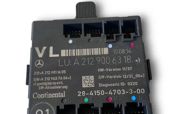Mercedes-Benz E W212 Central body control module S739 A2129006318