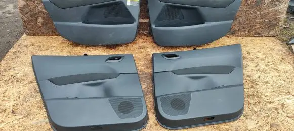 Front door card panel trim