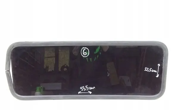 Opel Grandland X Rear door window glass