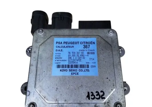 Citroen C3 Power steering control unit/module 9650836780