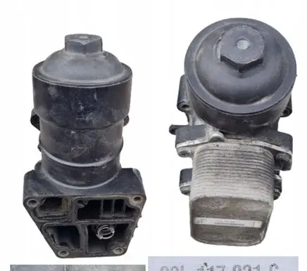 Volkswagen Polo V 6R Oil filter mounting bracket 03L117021C