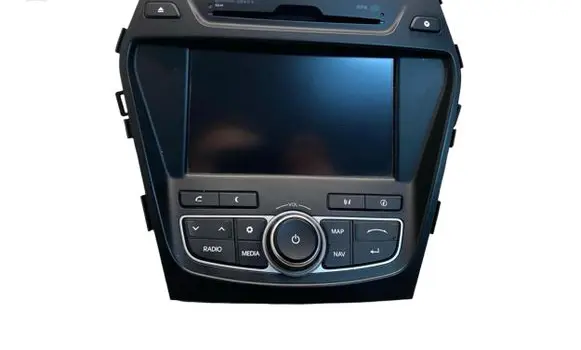 Hyundai Santa Fe Radio/CD/DVD/GPS head unit 965602W200