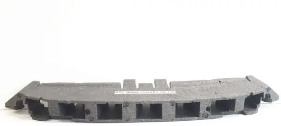 Front bumper foam support bar