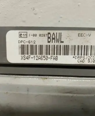 Ford Focus Engine control unit/module XS4F12A650FAB