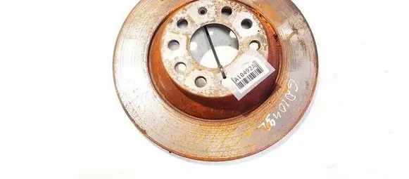 Audi A6 S6 C6 4F Rear brake disc neventiliuojamas