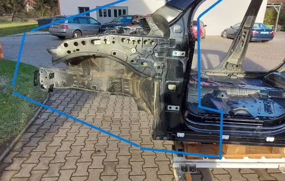 Mercedes-Benz EQA Front quarter panel 