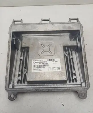 Mercedes-Benz A W169 Engine control unit/module A2661530891 5WK90970 A0024463140