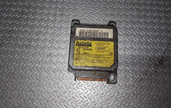 Peugeot 206 Airbag control unit/module 550541500 9636894080
