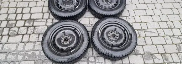 Fiat 500 R14 steel rim 