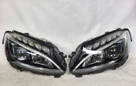 Mercedes-Benz C W205 Headlights/headlamps set A2059067303 A2059067403