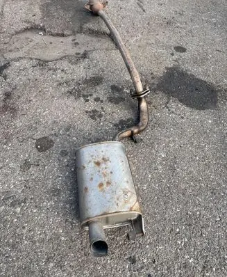 Toyota Corolla Verso AR10 Rear muffler/silencer tail pipe 10R02