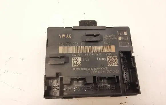 Audi A8 S8 D4 4H Door control unit/module 4H0959792H